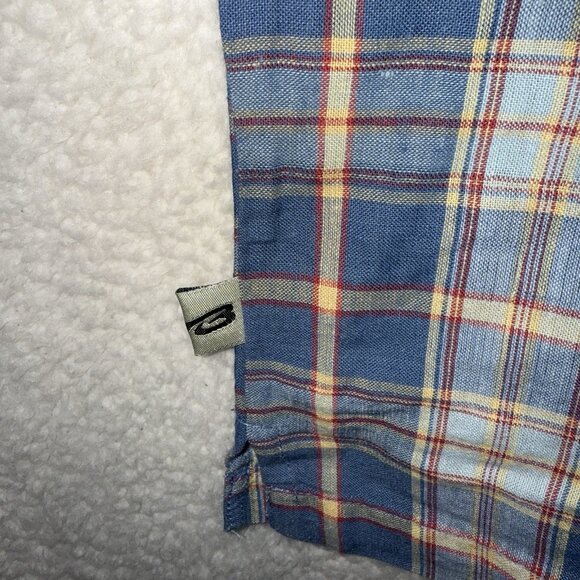 Vintage 90’s Bugle Boy Plaid Button Up Shirt Cotton Blend Size XXL NWT DEADSTOCK - Picture 6 of 8